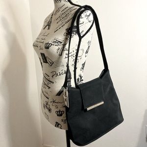 Sasha black shoulder bag/purse